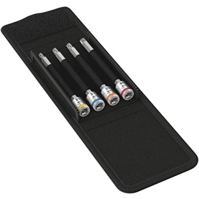 Immagine di Wera 8767 TX Kit inserti giravite a bussola 1/4 (6.3 mm) 05003375001