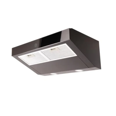Immagine di Respekta Cappa aspirante sottotop Sanja/Cappa 60 cm/Alloggiamento in metallo nero/Modalità di ricircolo / CH12060 S 21 A+ 5564 dB