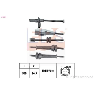 Immagine di EPS 1.960.096 Sensore ABS 989 PEUGEOT: Partner II Tepee, 5008 I, CITROËN: C4 Picasso 1, I Grand