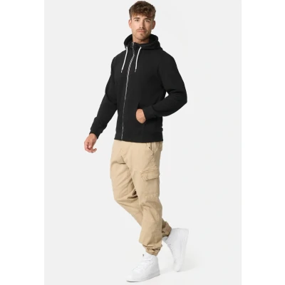 Immagine di Indicode Uomini INChristos Hoodie Felpa con Cappuccio Black M