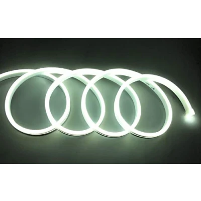Immagine di tempo di saldi Striscia LED al neon flessibile impermeabile IP65 5 metri 120 LED/m 12 V colore freddo