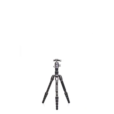 Immagine di Benro Rhino Carbon Fibre Zero Series Tripod/Monopod with VX20 Ballhead, 5 Leg Sections, Twist Locks, Padded Carrying Case (FRHN05CVX20) Max Height 139.5 cm