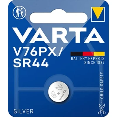 Immagine di Varta SILVER Coin V76PX/SR44 Bli 1 Batteria a bottone V 76 PX Ossido dargento 145 mAh 1.55 pz.