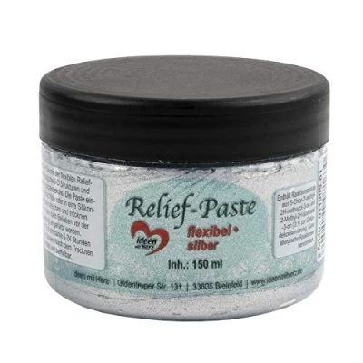 Immagine di Ideen mit Herz Pasta flessibile per rilievi, 150 ml (argento)
