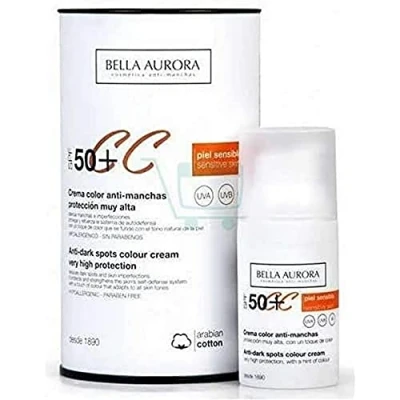 Immagine di Cc Cream Anti Manchas Piel Sensible Spf50+ 30 Ml
