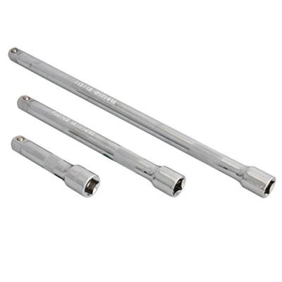 Immagine di Blue Spot 02072 Set Prolunghe Chiavi in Acciaio Cromo Vanadio, Attacco da 3/8