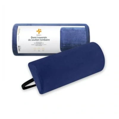 Immagine di Inphysio® Mezzo Cuscino per Sostegno Lombare, Ergonomico Multifunzione, Memory Foam, Lombare l&#039;Auto, Sedia da Ufficio, Antidolore, Ipoallergenico, 42 x 18 10 cm