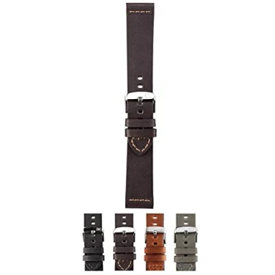 Immagine di Morellato Cinturino unisex, Collezione MANUFATTI, mod. Bramante, in vera pelle di vitello A01X4683B90