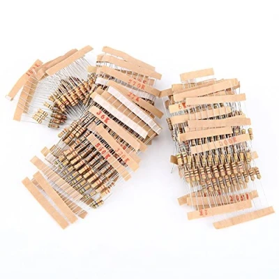 Immagine di Componenti elettronici assortimento resistori 1000pcs, kit fai da te con pellicola in carbonio 1 / 2W 10M ohm