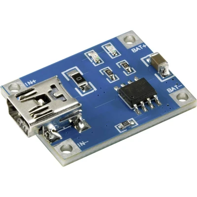 Immagine di TRU COMPONENTS TC 8579944 Modulo di ricarica Adatto per (PC a singola scheda) Arduino, Arduino Uno, pcDuino 1 pz.