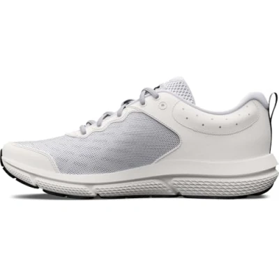 Immagine di Under Armour Ua Charged Assert 10, Scarpa da corsa Uomo, White Black Black, 47 EU