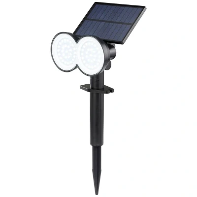 Immagine di Sygonix Spot solare SY 5770784 SMD LED 0.9 W Bianco freddo Nero