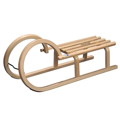 Immagine di rodel rudi R.P.L. Trading, Slittino in Legno con Seduta a doghe Colint, Beige (Beige), 100 cm