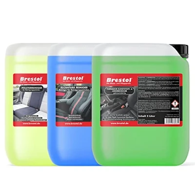 Immagine di Brestol Set detergente per tornador, 1 x 5 Litri di Alcantara + plastica e Pelle