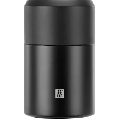 Immagine di ZWILLING Contenitore termico per alimenti, ciotola integrata, isolamento a doppia parete, cucchiaio incluso, 700 ml, altezza: 17 cm, nero, piccolo
