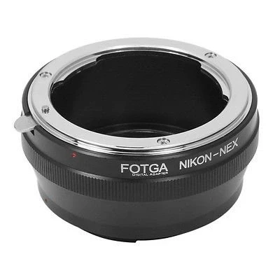 Immagine di Fotga E Mount Adattatore per obiettivo Nikon F AI Sony Mirrorless Camera NEX 3 5C 6 A7 A7S A7RII III A9 A6000 A6300 A6500
