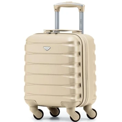 Immagine di Flight Knight Lightweight 4 Wheel ABS Hard Case Valigie Bagaglio a Mano in Cabina Approvato Per Oltre 100 Compagnie Aeree Tra Cui Easyjet E Dimensioni Massime Vueling Wizz Air 40x30x20cm
