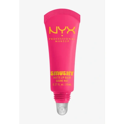 Immagine di NYX Professional Makeup Balsamo Labbra Profumato, Morbide e Idratate, Effetto Soft Matte, Con Polvere di Riso Mochi Ceramidi, Smushy Tonalità: Sweet Smack, 8 ml