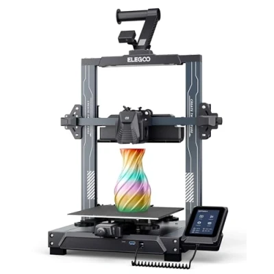 Immagine di ELEGOO Neptune 4 Stampante 3D, FDM ad Alta Velocità Fino a 500 mm/s, Livellamento Automatico in 121 Punti, 300℃ Estrusore Diretto Doppio Ingranaggio, Dimensioni di Stampa 225x225x265 mm3