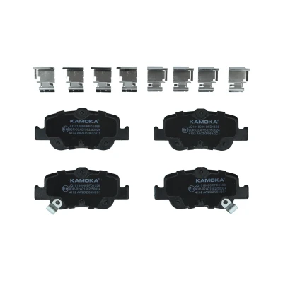 Immagine di KAMOKA JQ1018096 Kit pastiglie freno Assale posteriore con segnalatore acustico usura accessori TOYOTA: Auris Station Wagon, Hatchback
