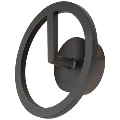 Immagine di SLV Q RING 1007918 Lampada da parete per esterno 10 W LED (monocolore) Nero