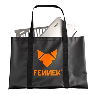 Immagine di FENNEK 2.0 Borsa Accessorio per barbecue a carbonella portatile ad incastro in acciaio inox divertimento campeggio, camper, giardino e durante attività all&#039;aperto