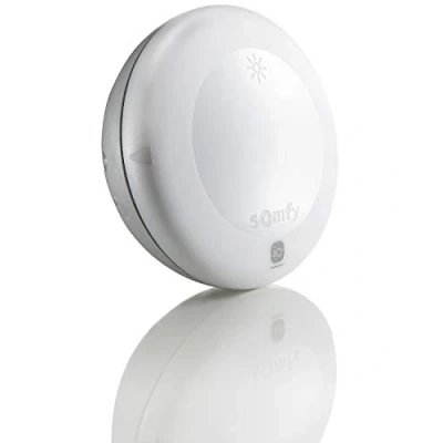 Immagine di Somfy 2401219 Sunis Wirefree io, Sensore Solare Esterno Senza Fili, Compatibile con TaHoma Switch o un Telecomando