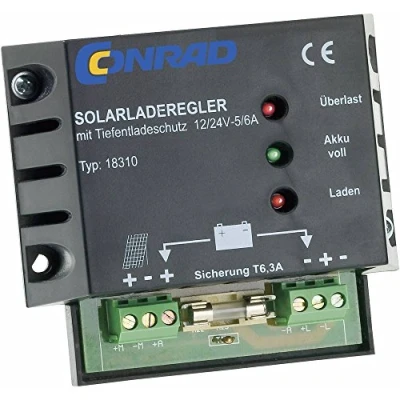 Immagine di 18310 Regolatore di carica PWM 12 V, 24 V 6 A