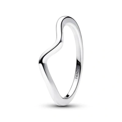 Immagine di PANDORA Timeless Anello in argento Sterling ondulato, 60