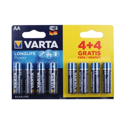 Immagine di Varta high energy lr6 mn1500 aa bl. 4+4 gratis 4906121448