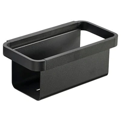Immagine di Zone Denmark Rim Mensola per doccia da appendere, in alluminio, 22 x 11,4 9 cm, colore: Nero