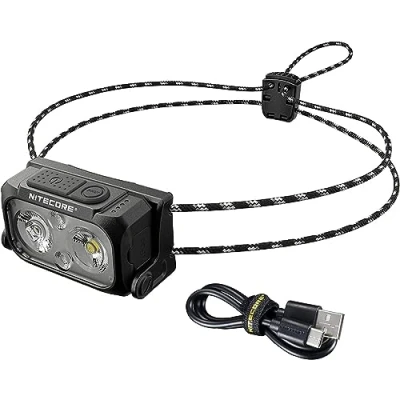Immagine di NiteCore NU21 schwarz LED (monocolore) Lampada frontale a batteria ricaricabile 3600 lm NC B