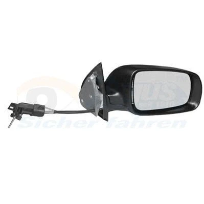 Immagine di Specchio retrovisore esterno Van Wezel 7625804 Dx completo, convesso, regolabile dall&#039;interno, Regolazione:comando cavo flessibile