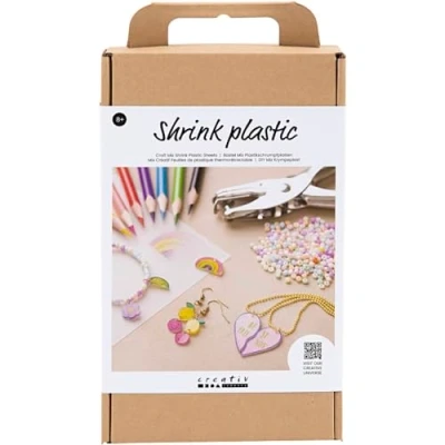 Immagine di Craft Mix Shrink Plastic Sheets, Gioielli, 1 confezione