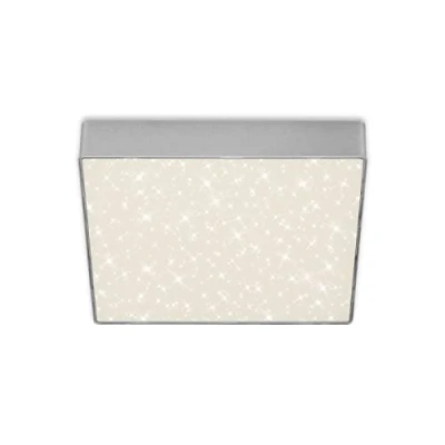 Immagine di Briloner Plafoniera LED Flame Star, 21,2 x cm argento