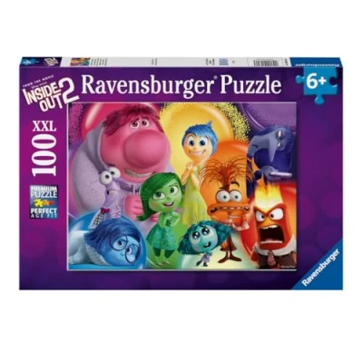 Immagine di Ravensburger Inside Out 2, Puzzle 100 Pezzi XXL, Bambini 6 anni o più, Personaggi, 49x36cm