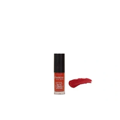 Immagine di Benecos natural beauty 95363 organic cosmetics rossetto liquido opaco altamente pigmentato con cera carnauba senza talco vegano fiducia nella ruggine