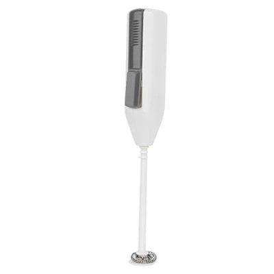 Immagine di Montalatte Elettrico, Frullino Cappuccino Schiumatore Latte Frustino a Batterie Mixer Drink Inox Schiumino Gorgogliatori Portatile Fruste Elettriche Basso Rumore Schiumalatte Manuale Per Caffè
