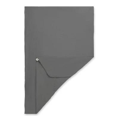 Immagine di hauck Coprimaterasso per Materasso Da Viaggio 60x120 cm Lettino in Mussola di Cotone Elasticizzato, Lavabile Lavatrice a 60 Grigio Scuro