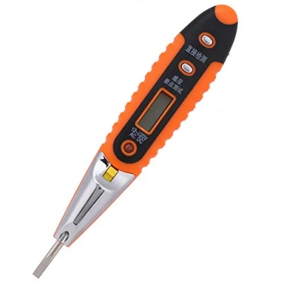 Immagine di Tester di Tensione Digitale Elettrico Rilevatore Penna con Display LED 12 220V AC/DC (penna luce)