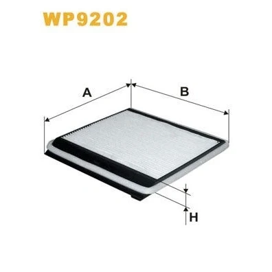 Immagine di WIX FILTERS WP9202 Filtro abitacolo particellare 223 227 19 RENAULT: Scénic 1, Megane Scenic