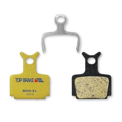 Immagine di Top Brake pastiglie freni a disco per FORMULA Mega/The One/ R1/ RO/RX/ T1/ R1 Racing/ RR1/C1/CR3 (Premium E+ Oro)