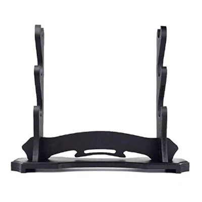 Immagine di BiJun Supporto Spada,Supporto Spada Samurai Katana,Supporto per Laser Titolare Sword Montaggio Display Stand Katana Wakizashi (3 Strati)