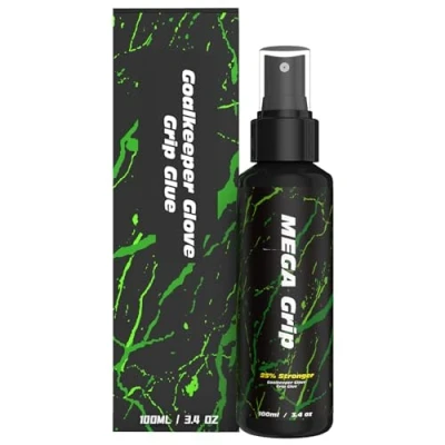 Immagine di JFSLiF guanti da portiere con sistema di cura, Grip Spray, detergente per certificato MSDS, 100 ml