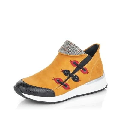 Immagine di Rieker X8082, Stivali alla Moda Donna, Giallo 00, 40 EU