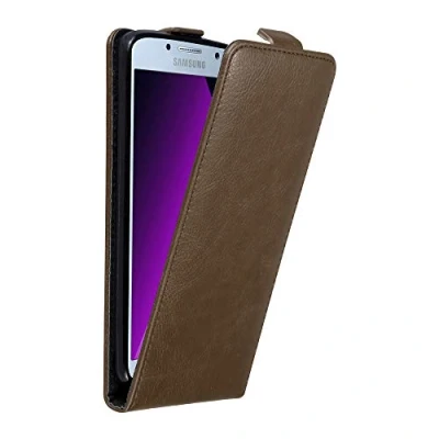 Immagine di Cadorabo Custodia per Samsung Galaxy A5 2017 in BRUNO CAFFÈ Protezione Stile Flip con Chiusura Magnetica Case Cover Wallet Book Etui