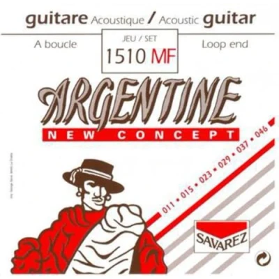 Immagine di Savarez 1510MF Loop End Argentine Guitar Strings 011/046