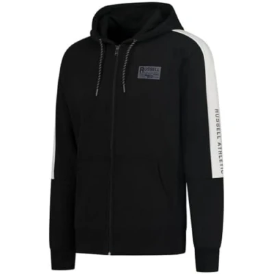 Immagine di Russell Athletic A20592 L4 307 Zip THR Hoody Uomo Maglia Lunga Lemon Curry Taglia XL
