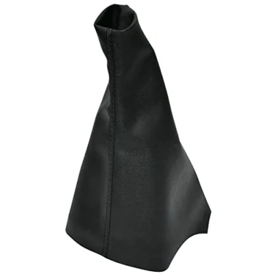Immagine di Aerzetix C58508 Cuffia soffietto per leva del cambio compatibile con Peugeot Partner 2 dal 2008 al 2018, Citroen Berlingo 2018 colore: nero in pelle sintetica