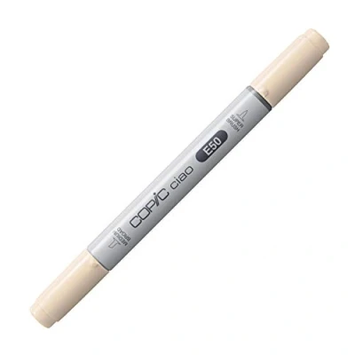 Immagine di Copic Ciao Pennarello Grafico con Doppia Punta, 11 g , Beige (Guscio d&#039;Uovo), 12 x 150 mm